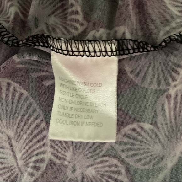 SAG HARBOR, BLACK AND PURPLE KNIT SKIRT SET, SIZE:L/G - Picture 10 of 11